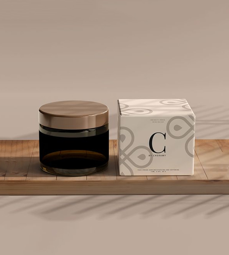 Hemp Face Cream Boxes